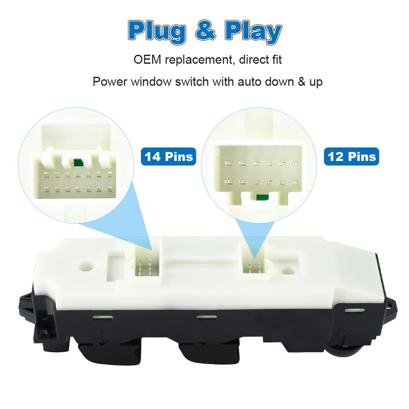 WMPHE Automatic Power Master Window Switch Compatible with Mazda 3