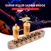 Guitar Roller Saddle Bridge Guitar Saddles Professional Saddle Bridge for