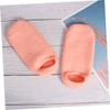BIUDECO 1pair Moisturizing Gel Heel Socks for Dry Cracked Heels