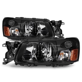 ACANII - For 2003-2004 Subaru Forester Headlights Headlamps Aftermarket 03-04 Set Driver + Passenger Side