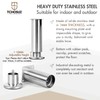 4 Inch/10cm Metal Furniture Legs,Tchosuz Set of 4 Heavy Duty