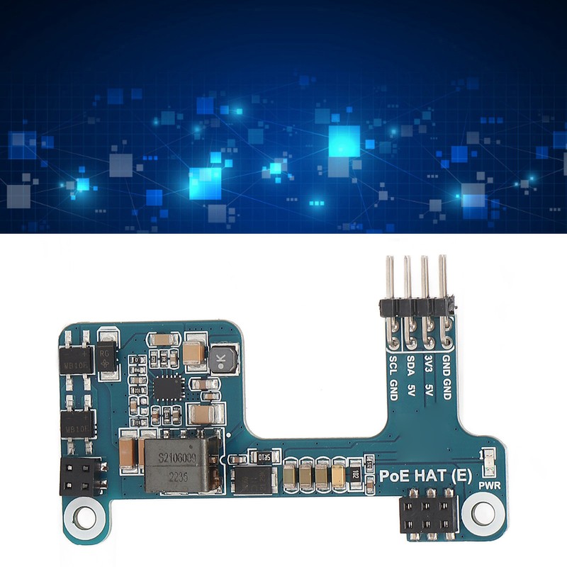 POE Mini Expansion Board for Raspberry Pi 3B+ 4B IEEE