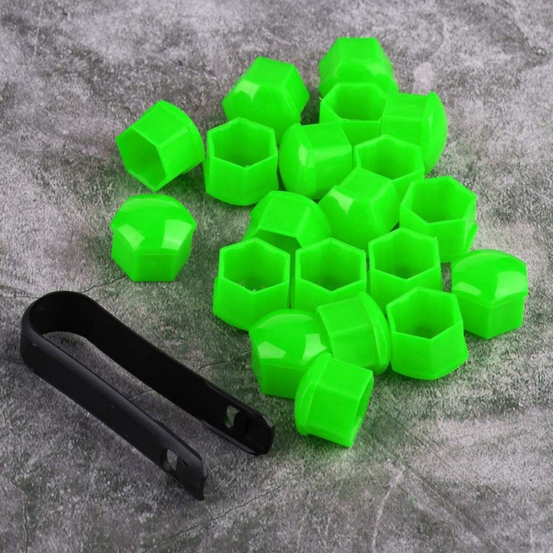 KIMISS 20pcs 17 mm Nut Car Wheel Car Hub Screw