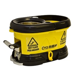 CycloMop Bucket with Mop Handle,Yellow/Black