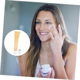 Healeved 5pcs Eye Cream Tubes Empty Cosmetic Dispenser Roller Applicator for Women for Travel and Diy Beauty Products Secure Storage for Essential Oils and Creams