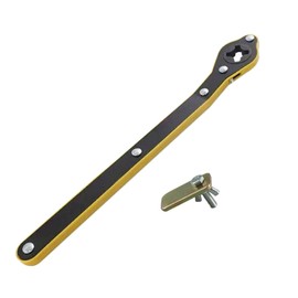 Fiacvrs Auto Jack Ratchet Wrench, Universal 360° Swivel Labor-Saving Car Jack Ratchet Wrench, Scissor Jack Garage Tire Wheel Lug Wrench Handle Repair Tool for Travel/Truck/SUV