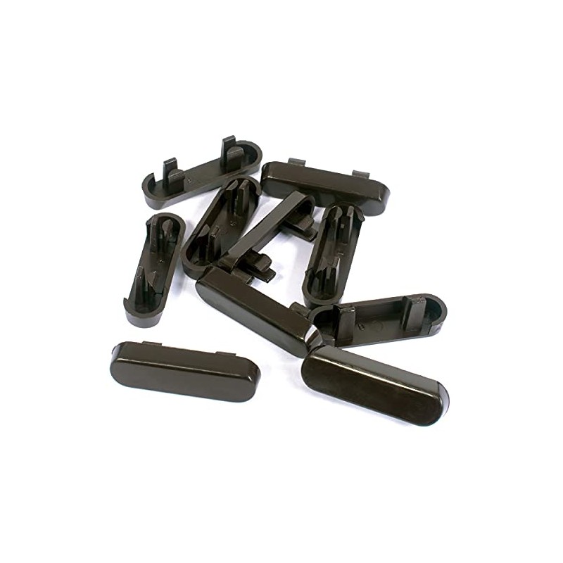 JCP 10 x Brown Window Drainage Cover Caps Weep Hole