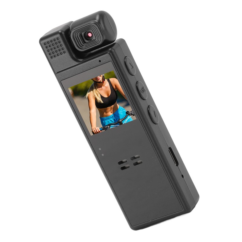 Body Cam 4K 180° Rotatable Lens Night Vision Wifi with