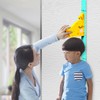 ANCLLO Kids Height Chart Wall Stickers Measuring Ruler 3D Movable