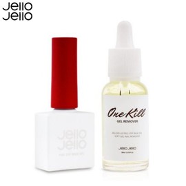 JELLO JELLO One Kill Remover+Peel Off Base Gel set 2 items