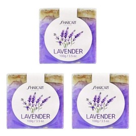 Shakart Face Wash Cleansing Soap Return Gift Lavender 100gX3p / 샤카트 세안 클렌징 비누 답례품 선물 라벤더 100gX3p