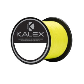 Kalex Kbqs40-Hvy Braid 500 Metros de Alta Visibilidad Amarillo
