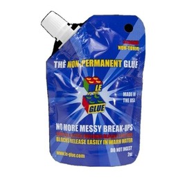Le-Glue Releasable  Adhesive made for Plastic Building Blocks 2pk