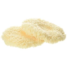 WEN 6010A45 6-Inch Synthetic Wool Polishing Bonnets, Two Pack