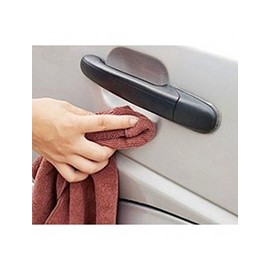 Simply DHG01 Transparent Car Door Handle Guard, Pack of 4, Extra Layer of Protection, Anti-scratch for Vehicle; Easy to Clean and Remove; Star Shaped, Universal Fit