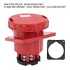 380415V 63A Industrial Connector 3P+N+E 5 Pin Oblique Plug IP67