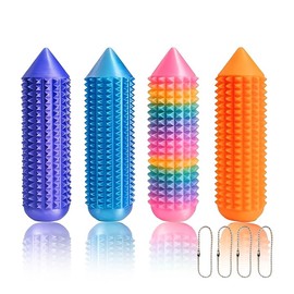 4-Pack Small ouchies Pain Fidget, Pain Stimulation Toys, Fidget Stimulation Decompression Toys, can Relieve Stress and Anxiety, Portable Decompression, can be Given as Gifts, Keychains