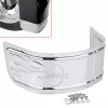 Unbranded Chrome Replacement Flamed Fender Skirt Tip For Harley Touring