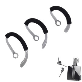 Unbranded 3 pcs S/M/L Earhooks w/ Sleeves Cover for Plantronics SAVI CS540 W740 W745 W440