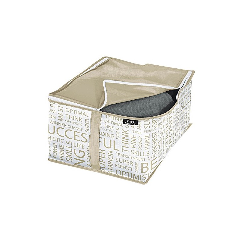 Domopak Under Bed Storage, Brown/Grey, 30x40x20cm