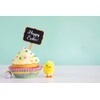 Pack Of 6 Small Fluffy Easter Chicks Cute Mini Yellow