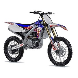 2015-2021 YZ 250 2-Stroke Merica USA Senge Graphics Base Kit Compatible with Yamaha