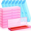 Yexiya 30 Pack Plastic Pencil Box Pencil Case Bulk 7.2