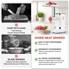 GVODE Meat Grinder & Sausage Stuffer - 2800W Max Power,