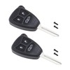 Create idea 2 x Car Key Case Key Shell for