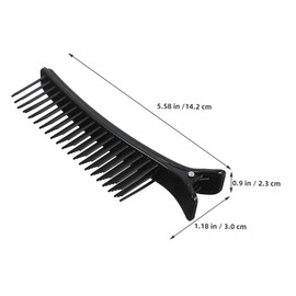 Mikinona Hair Styling Sectioning Clips 4 Pack Salon Grade Hair Partition Clips Secure Grip