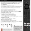 Replacement Remote Control for OK. Fire TV ODL55850UV-TFB | ODL43851UT-TFB