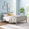 Windsor Full Bed Frame, Headboard and Footboard, Driftwood Gray, Rustic