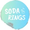 Soda Rings-Labels for SodaStream bottles, 133 mm