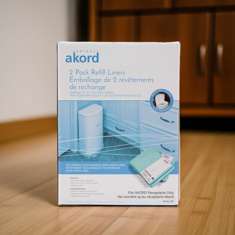 Janibell Akord Liner Refills for Akord 330 Series, Green, Lightly