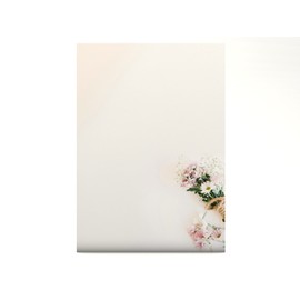 Floral Pastel Spring Writing Paper Spring Bouquet 100 Sheets DIN A4 90 g/m²