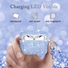Ucharmbead Compatible with AirPods Pro 1st Generation Case Sparkly Rhinestone