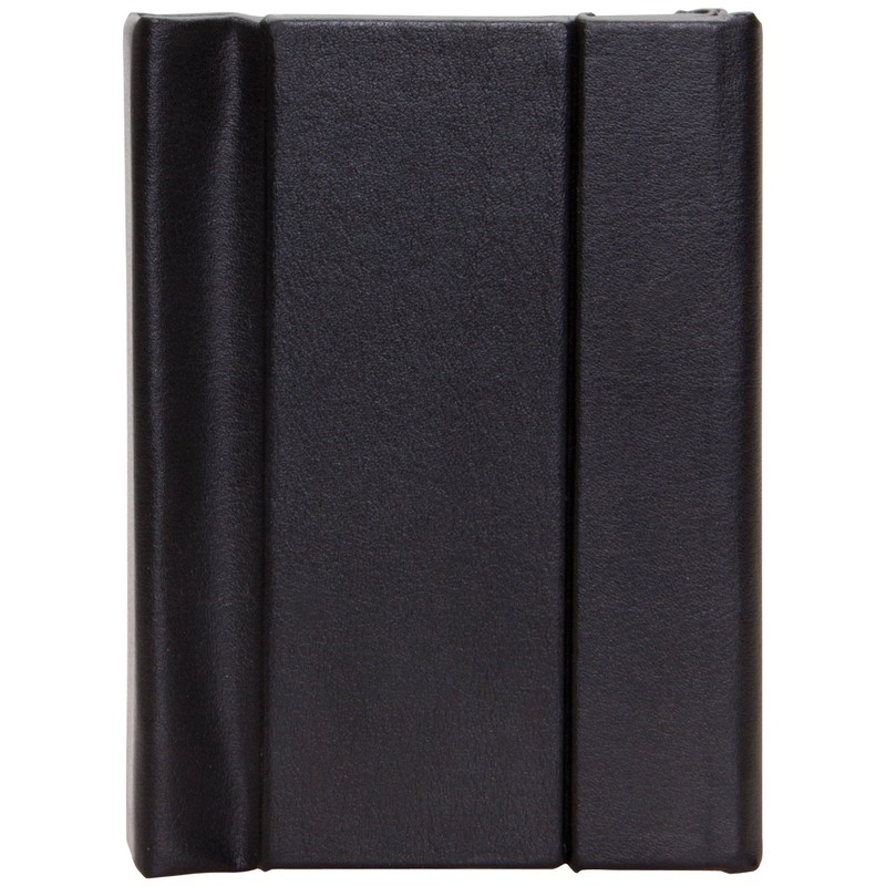 2.5" x 3.5" Black Vertical Self-Stick Albums - Case of