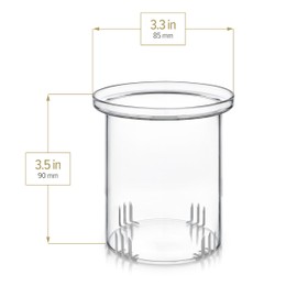 Teabloom Replacement Loose Tea Glass Infuser for Teabloom Blossoms Glass Teapot - Spare Part