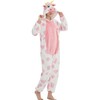 ACOGNA Cow Onesie Costume Adult Unisex Pajama Christmas Animal One