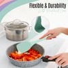 NEXTOP Silicone Spoon Spatula Set of 4 - Heat Resistant