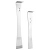 2Pcs Stainless Steel Pry Bar Scraper Set, 7-1/4" & 9-1/4"