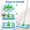 Mop Pads for Flash Speedmop, Microfiber Pads Refills Wet Dry