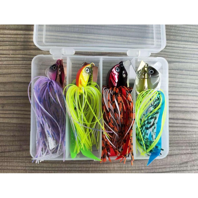 Njord Kalastus Chatterbait 2024 Pack of 4 14 g (2