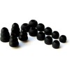 Black Replacement Set Eartips Compatible with Beats Flex, Fit Pro,