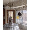 30 pcs Silver Hanging Swirls Decorations Swirl Party Decorations Plastic