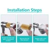 HAPPUP 5Pcs Filter Elements, for 1080°Swivel Faucet Aerator Extension with