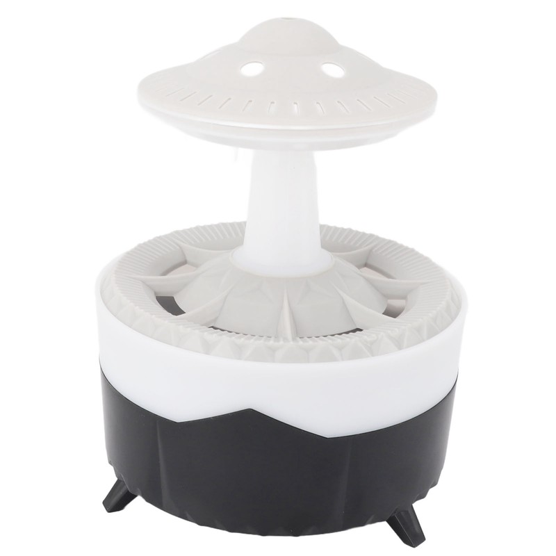 Water Drip Aromatherapy Diffuser 7 Color Light Mushroom Rain Humidifier