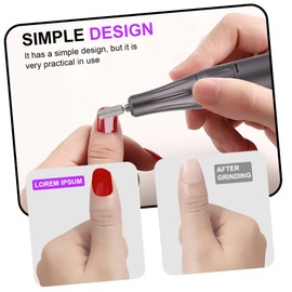 PACKOVE Rechargeable Electric Nail Drill Pen Portable Nail File for Professional and Personal Use Quiet Operation Compact Design and Home Manicure