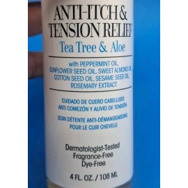 Design Essentials Scalp & Skin Care Tea Tree & Aloe 4oz Anti-itch Tension Relief