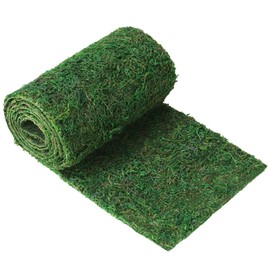 Byher Roll of Green Moss for Fairy Gardens Wedding Other Arts and Crafts (15.3x130cm (6"W x 51"L))